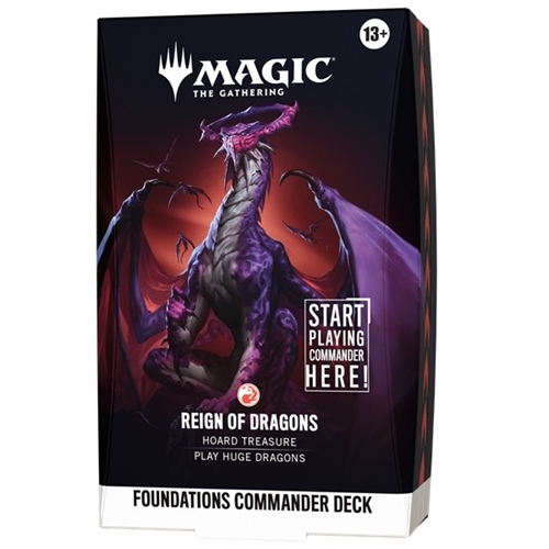Foundations - Starter Commander Deck - Reign of Dragons - Magic the Gathering